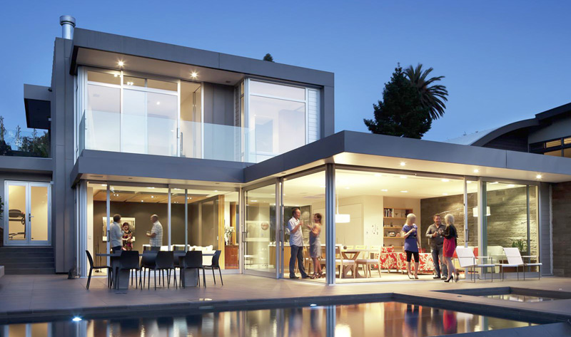 Aluminium windows that we've provided for a home in Sydney