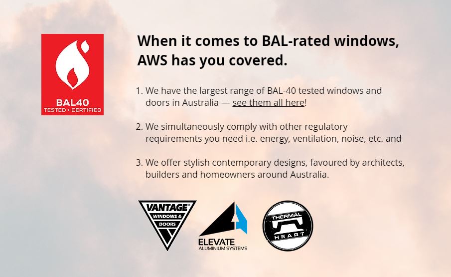 BAL rated windows